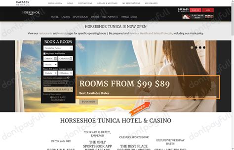 horseshoe tunica promo code|Horseshoe Tunica Hotel Coupon Code, Promo & Discount Codes .